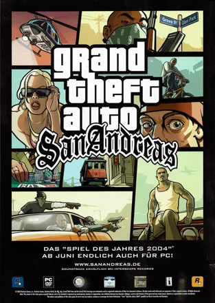 Grand Theft Auto: San Andreas Rom Rom Download