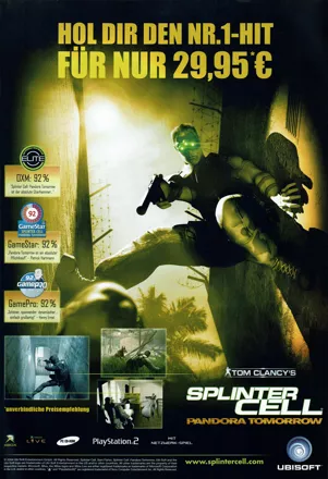 Tom Clancy’s Splinter Cell Pandora Tomorrow Rom Rom Download