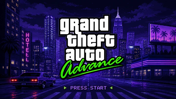 Grand Theft Auto Advance Rom For GBA emulator