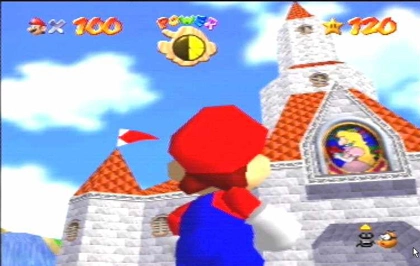 Super Mario 64 Rom gameplay photo