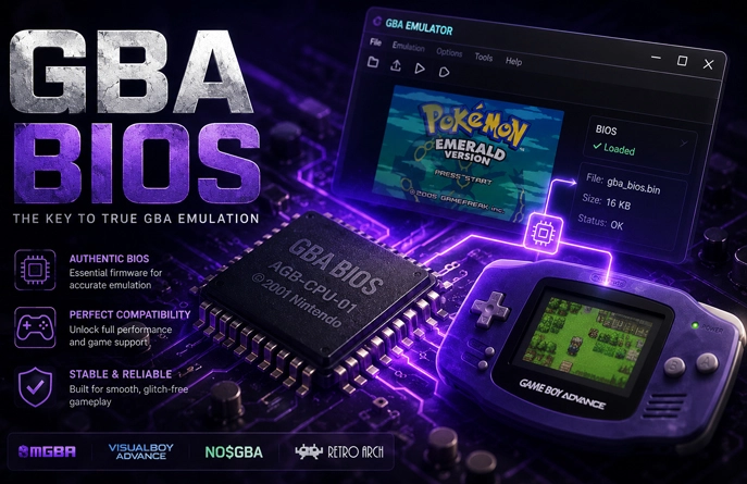 GBA BIOS .bin file for emulator
