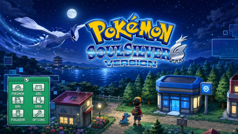 Pokemon SoulSilver main cover for Rom file