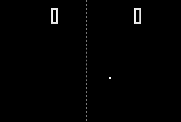 Pong Rom gameplay