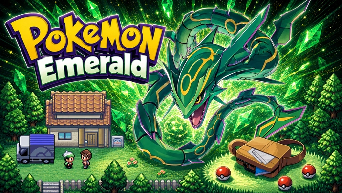Pokémon Emerald box art