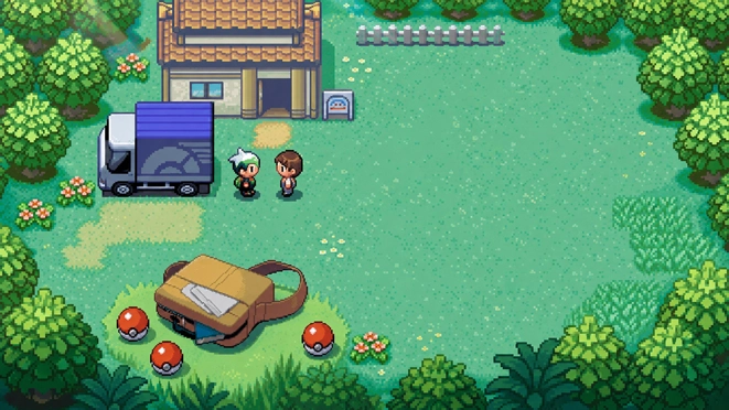 Pokémon Emerald gameplay screenshot