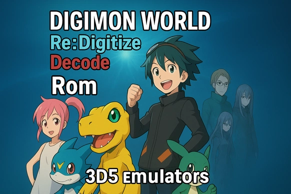 Digimon World Re: Digitize Decode Rom Cover Game