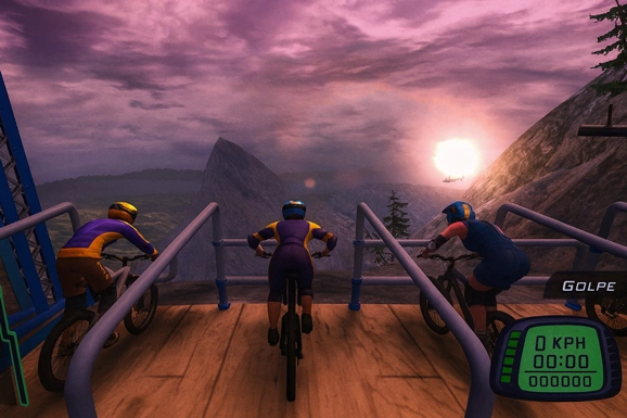 Downhill Domination Rom Gameplay