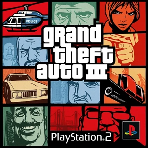Gta 3 rom cover PS2