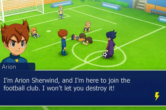 Inazuma Eleven GO: Light & Shadow gameplay
