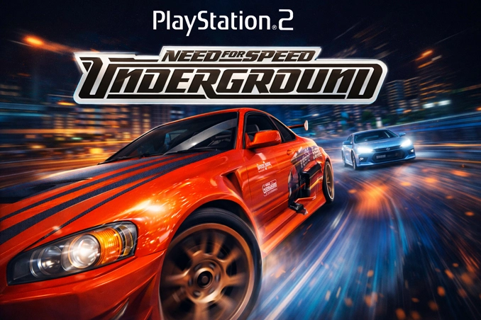 NFS Underground PS2 Rom