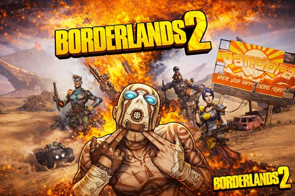 Borderlands 2 cover art