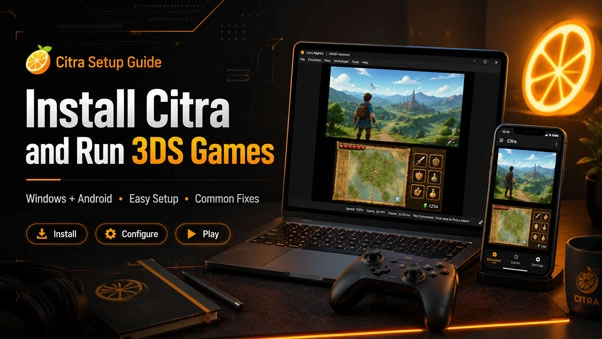 How to Install Citra and Run Nintendo 3DS Games on It