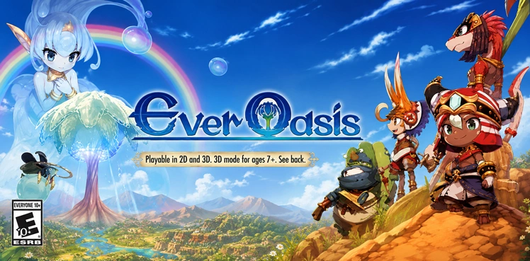 Ever Oasis 3ds rom game