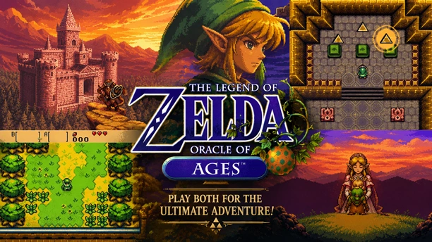 Legend Of Zelda, The – Oracle Of Ages Rom Cover Art