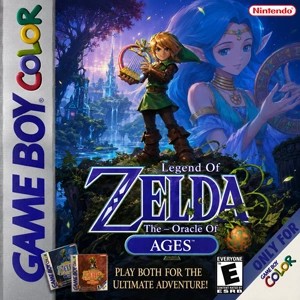 Legend Of Zelda, The Oracle Of Ages Rom Logo