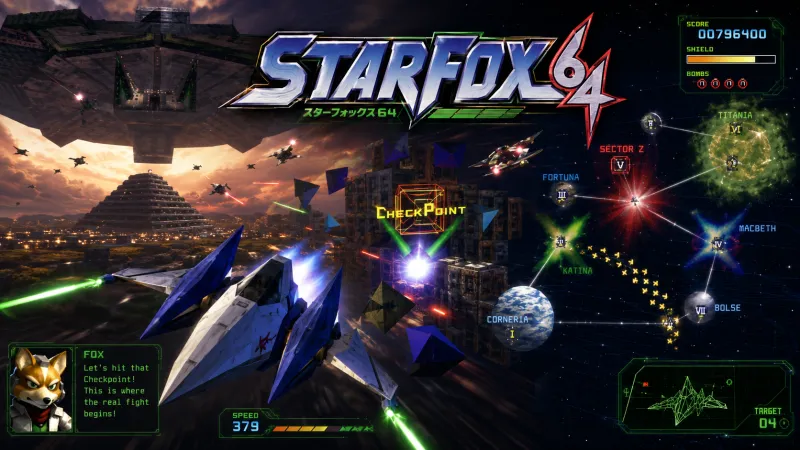 Star Fox 64 Rom Cover