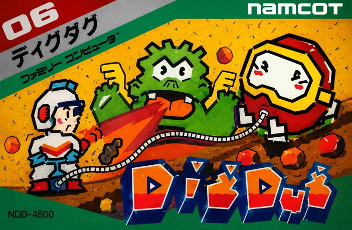Dig Dug rom nes