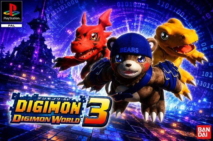 Digimon World 3 game cover