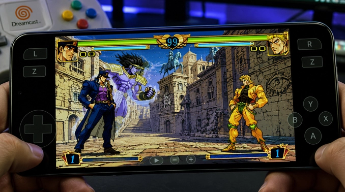 JoJo’s Bizarre Adventure playing with emulator