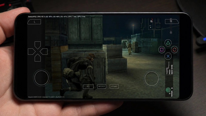 Metal Gear Solid – Portable Ops Plus screenshot android emulator