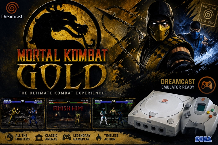 Mortal Kombat Gold ron