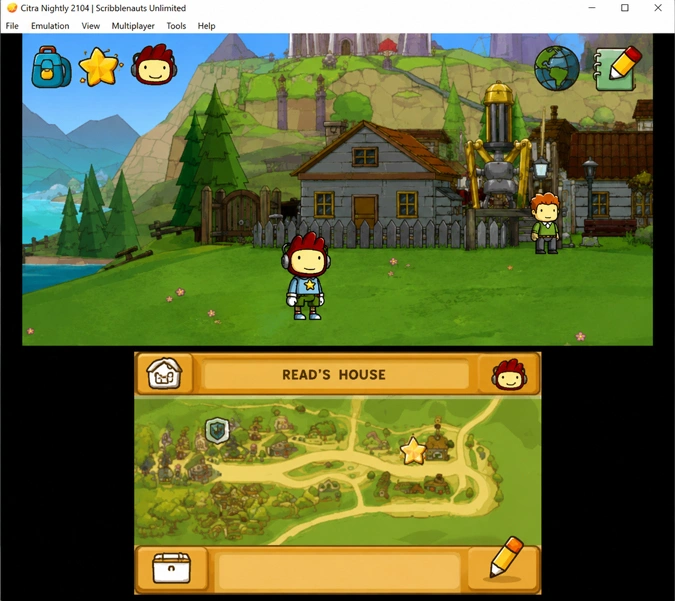 Scribblenauts Unlimited rom screenshot