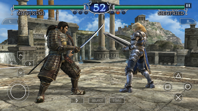 SoulCalibur rom on android emulator