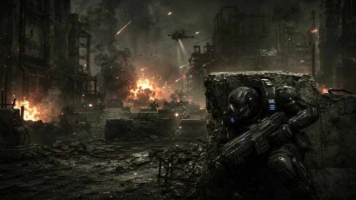 gears of war gameplay