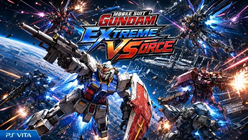 Photo of the Mobile Suit Gundam: Extreme VS Force game heroes